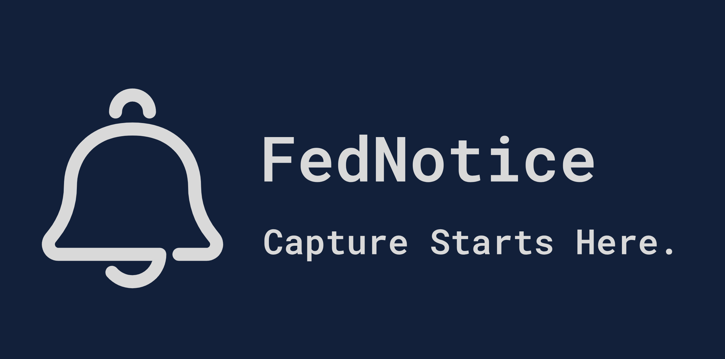 FedNotice Logo